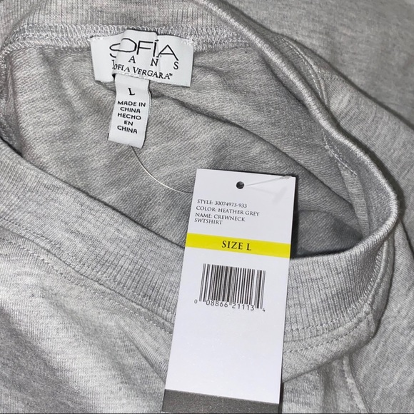 🚫SOLD🚫 Sofia Vergara Evil Eye Crew Sweatshirt - Picture 13 of 14